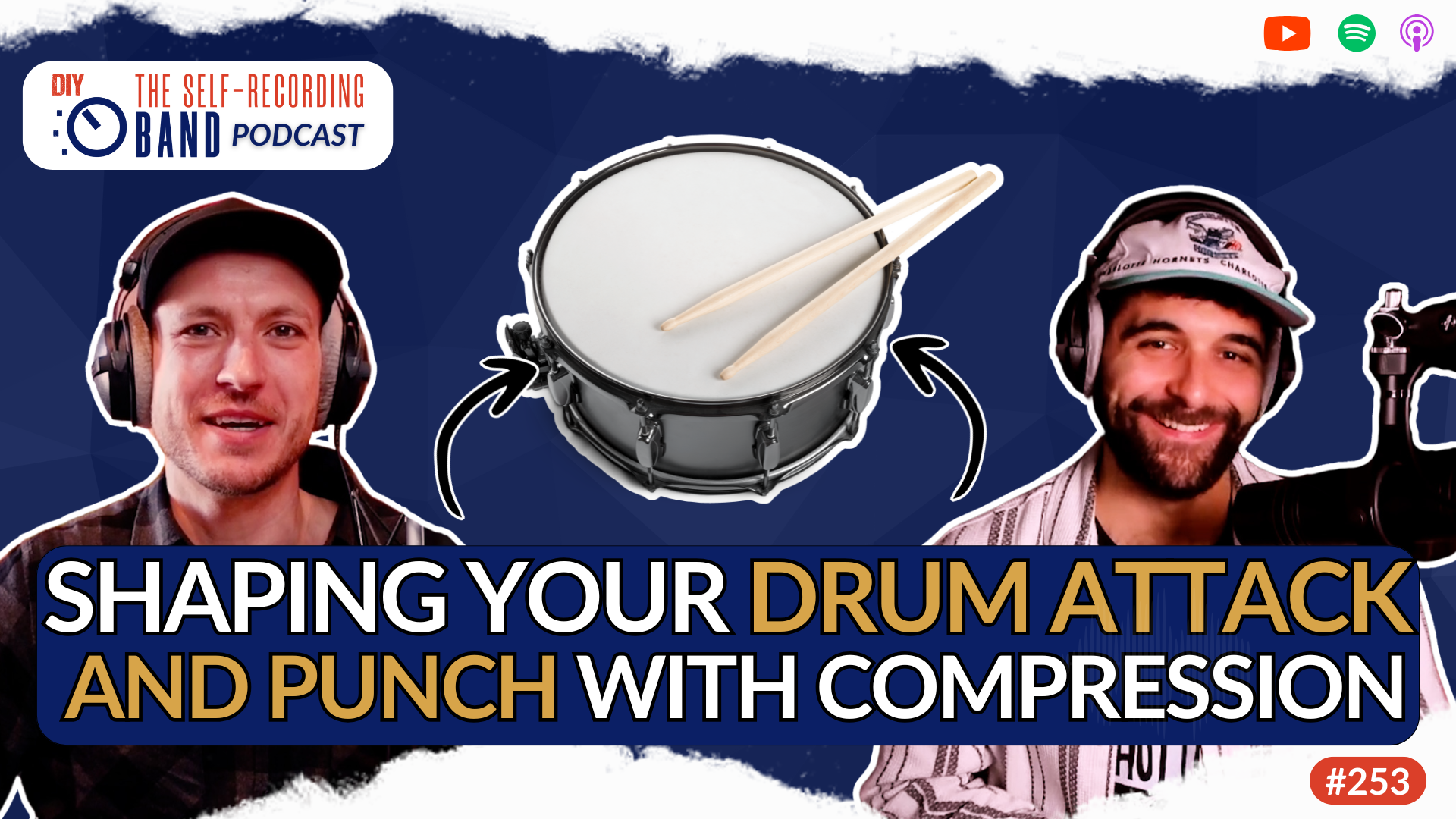253: Shaping Your Drum Attack And Punch With Compression