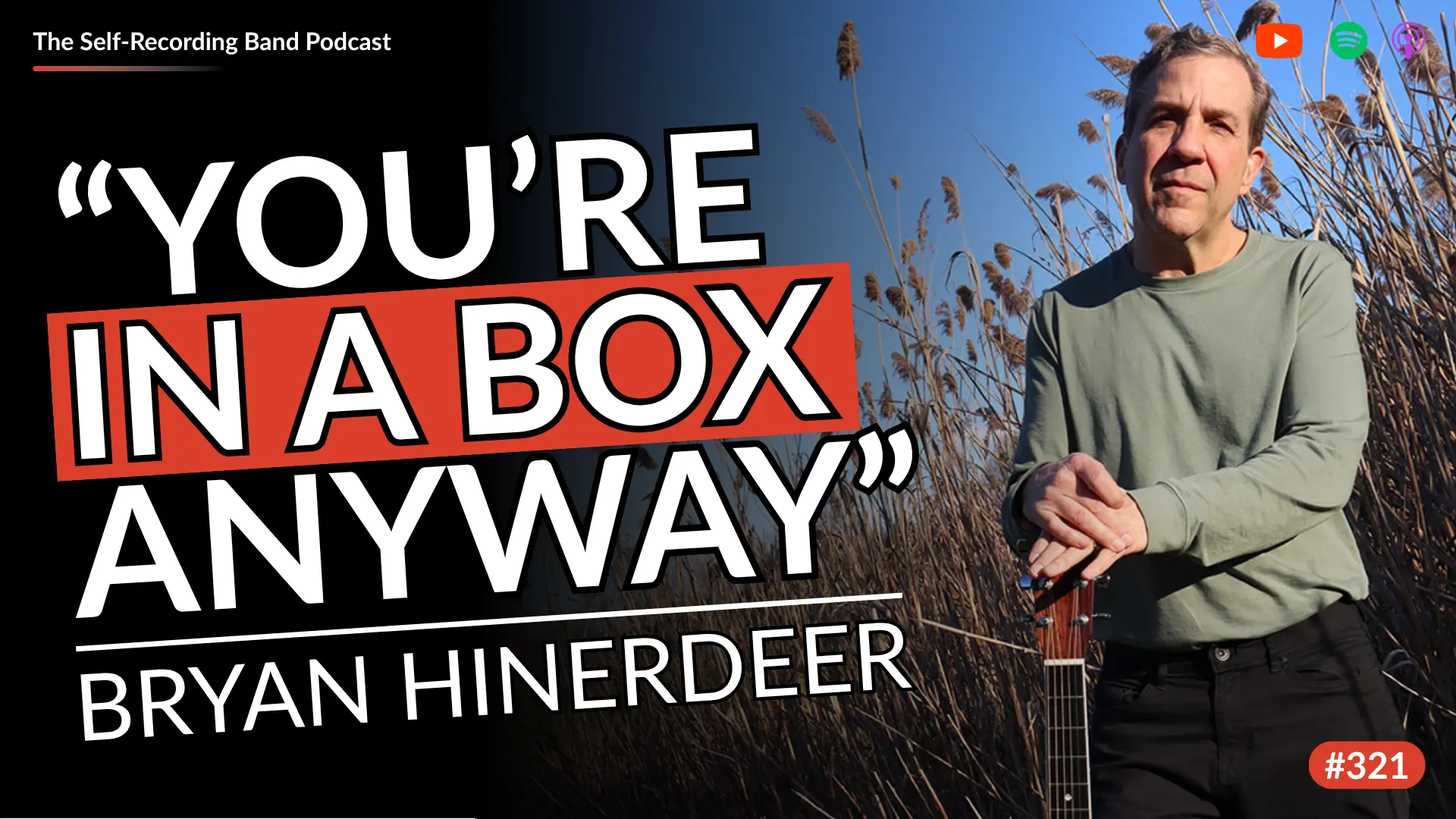 Why Creative Constraints Can Make You A Better Songwriter & Producer - Bryan Hinerdeer Bryan Hinerdeer discussing creative constraints, songwriting and music production